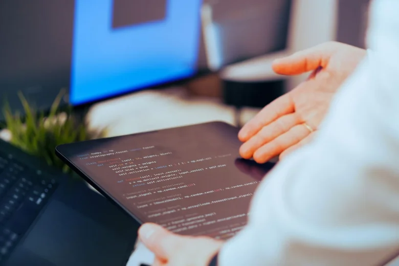 Engineer reviewing model deployment approval states on a monitoring dashboard